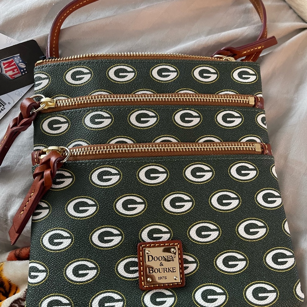 Dooney & burke packers cross body bag